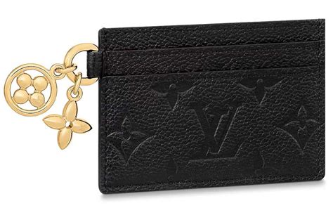 louis vuitton chain card holder|louis vuitton card holder used.